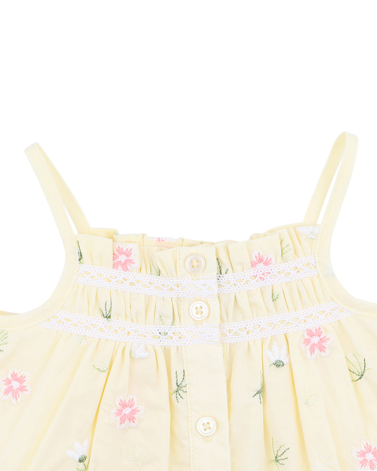 Bebe Pia All Over Embroidery Dress