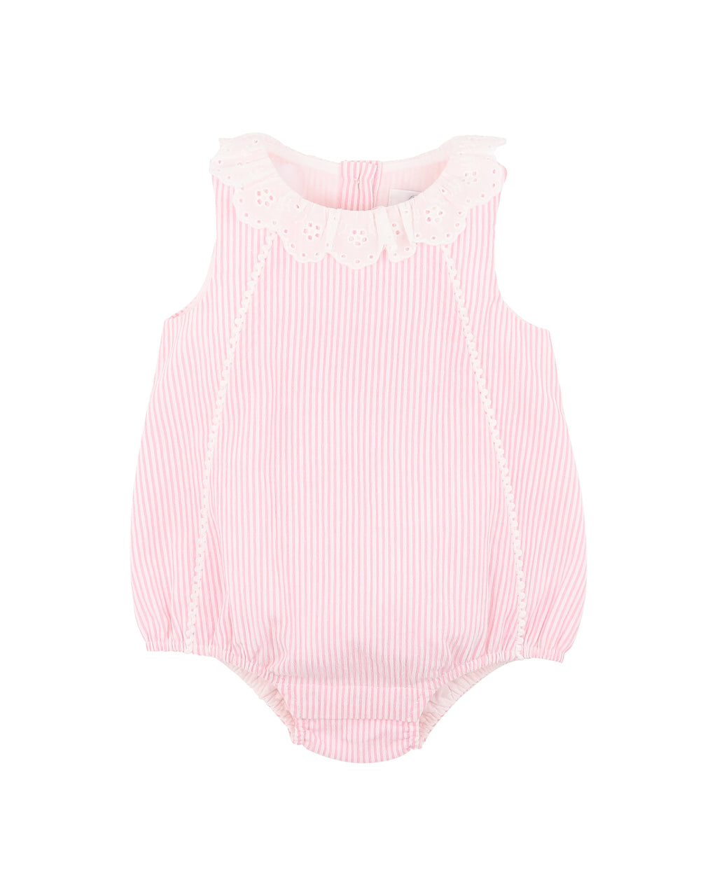 Bebe Willa Stripe Lace Collar Bodysuit