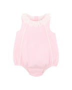Bebe Willa Stripe Lace Collar Bodysuit