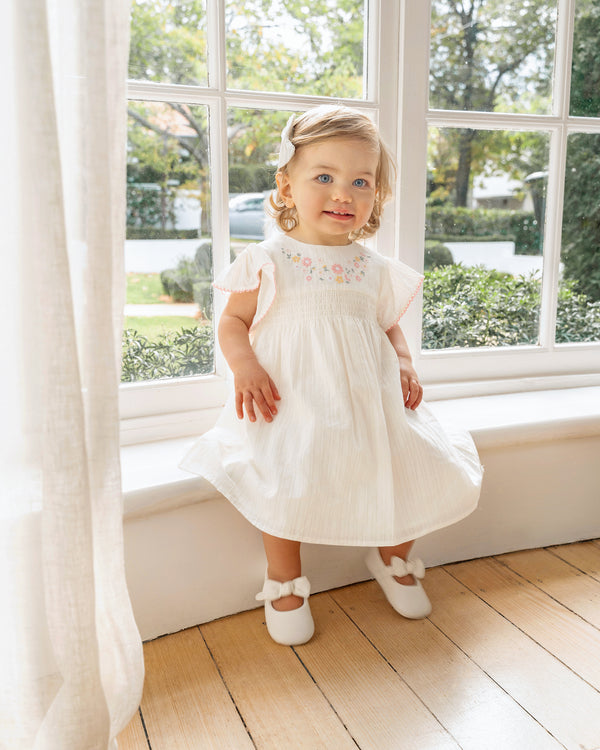 Bebe Willa Embroidery Dress