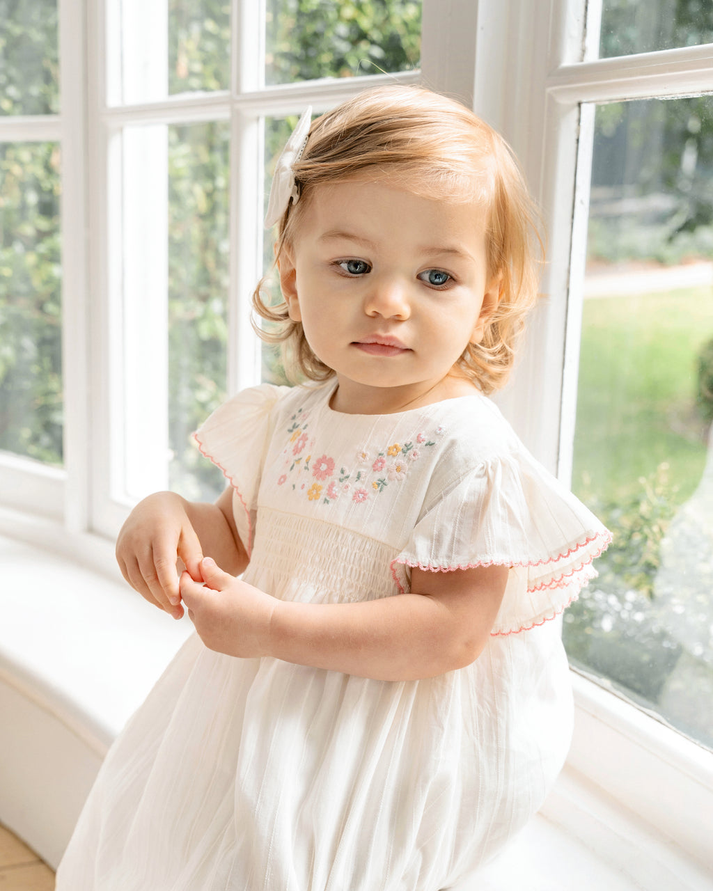 Bebe Willa Embroidery Dress