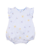 Bebe Libby Embroidered Butterfly Romper