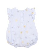 Bebe Libby Embroidered Butterfly Romper