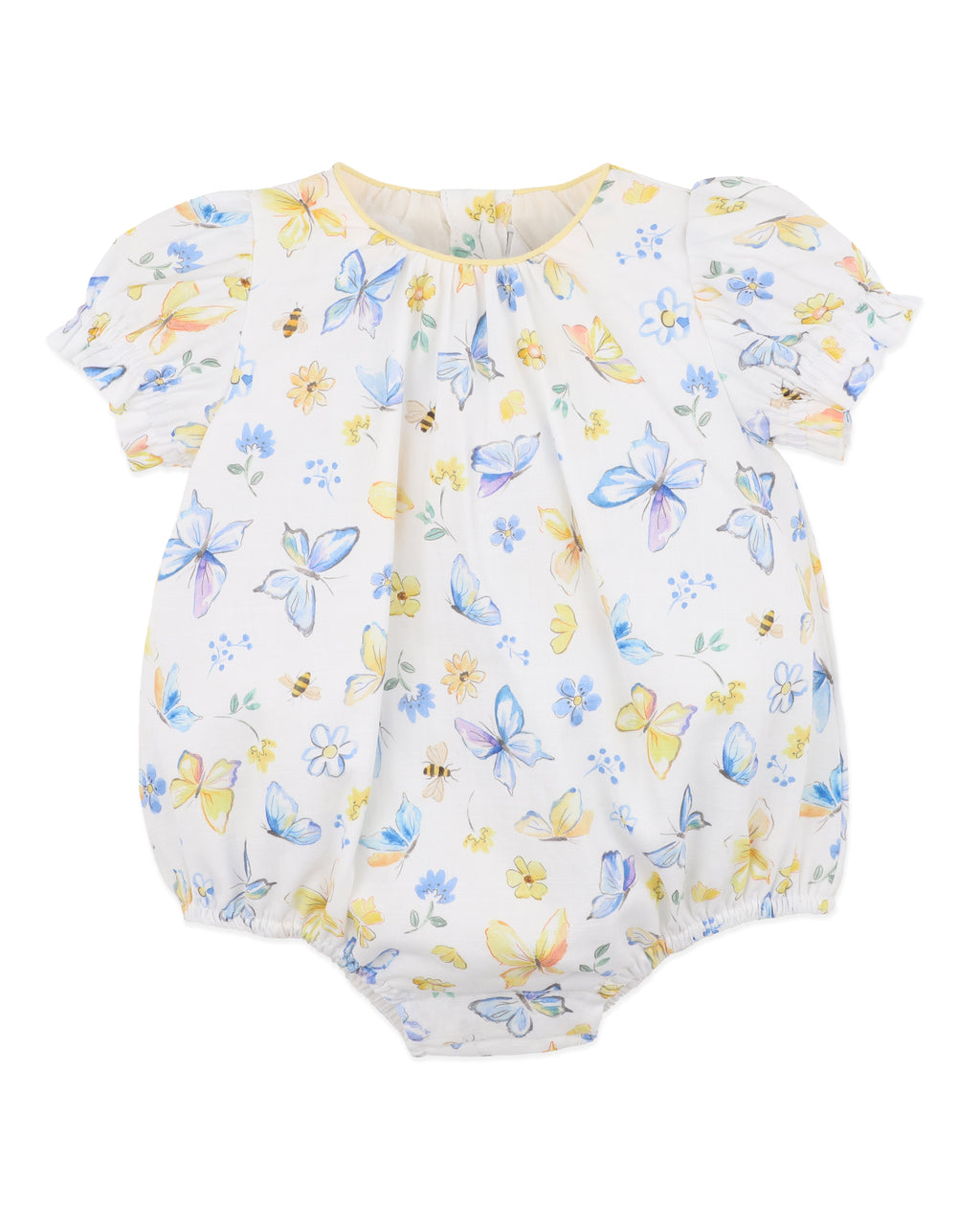Bebe Libby Short Sleeve Butterfly Romper