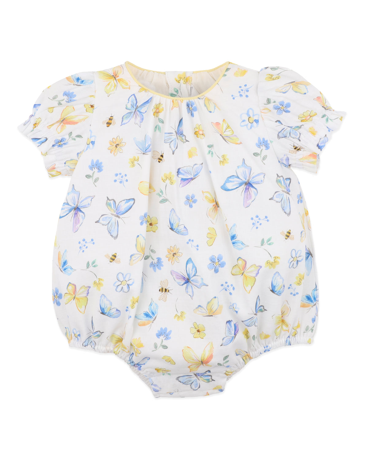 Bebe Libby Short Sleeve Butterfly Romper