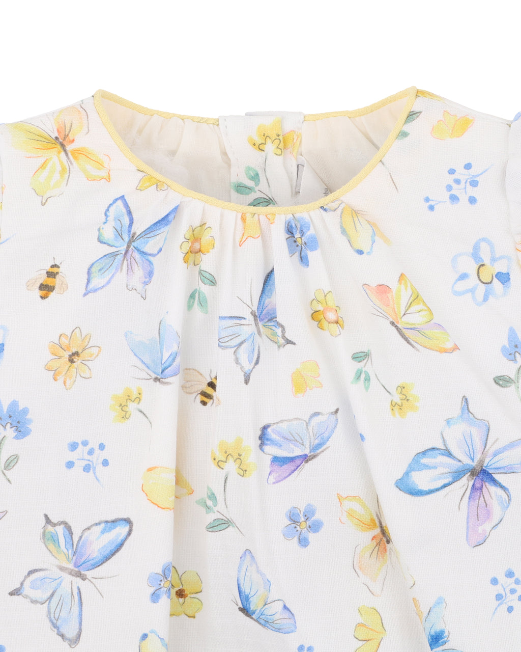 Bebe Libby Short Sleeve Butterfly Romper