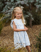 Bebe Libby Embroidered Butterfly Dress