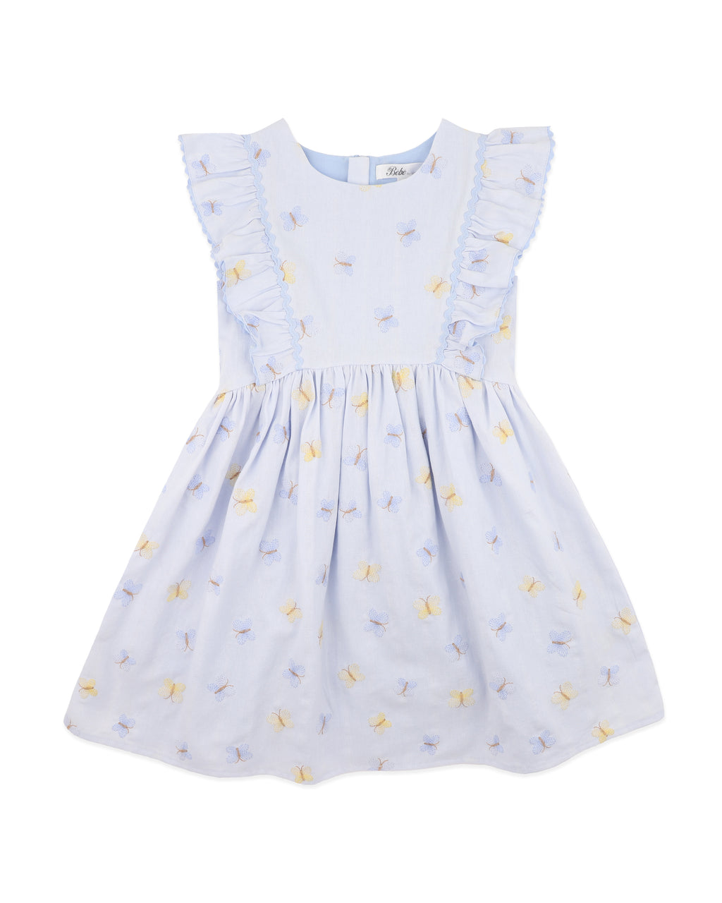 Bebe Libby Embroidered Butterfly Dress