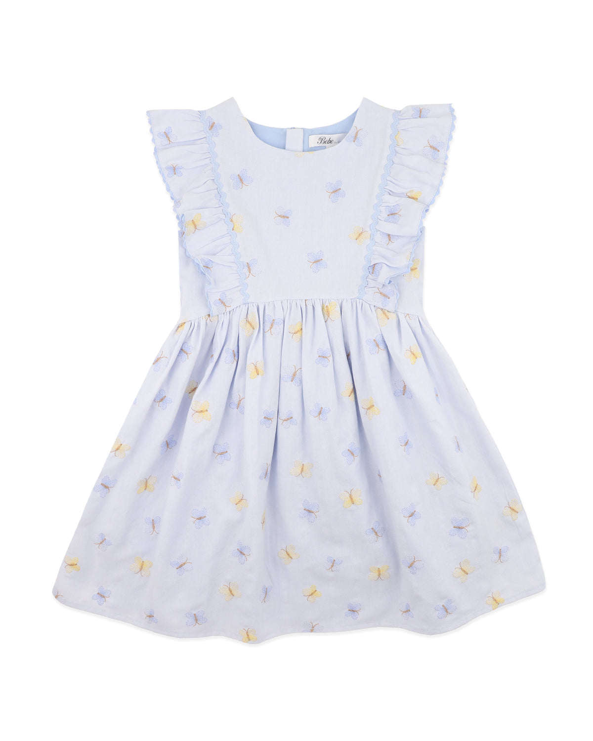 Bebe Libby Embroidered Butterfly Dress