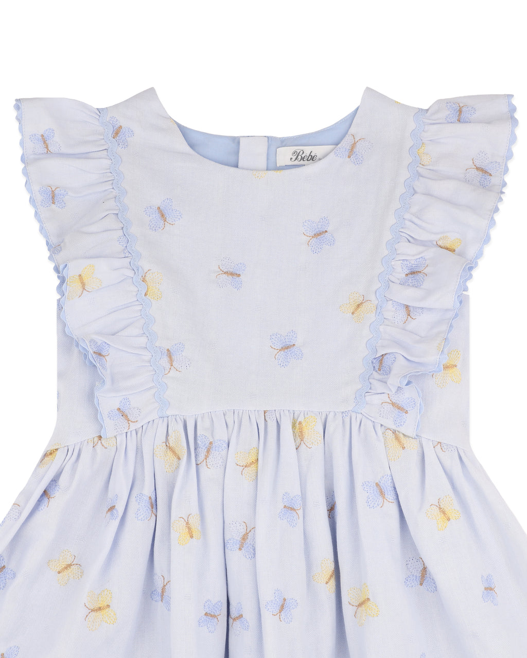 Bebe Libby Embroidered Butterfly Dress