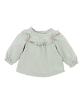 Bebe Molly Embroidered Yoke Tee