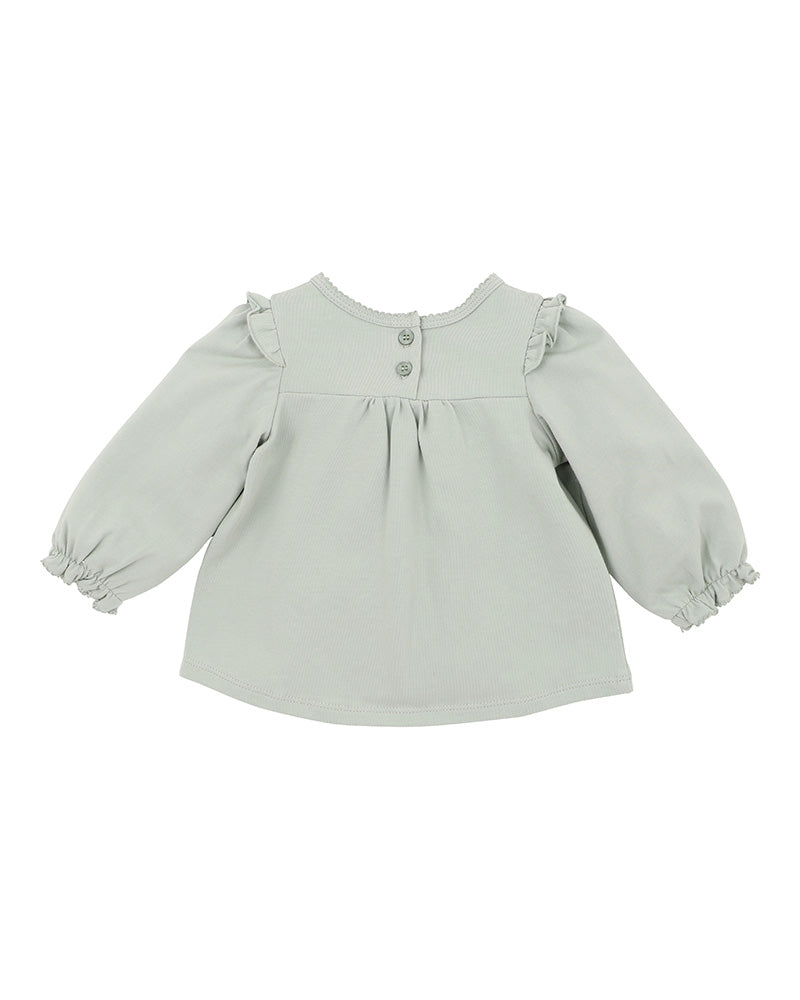 Bebe Molly Embroidered Yoke Tee