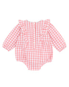 Bebe Lyla Gingham Romper