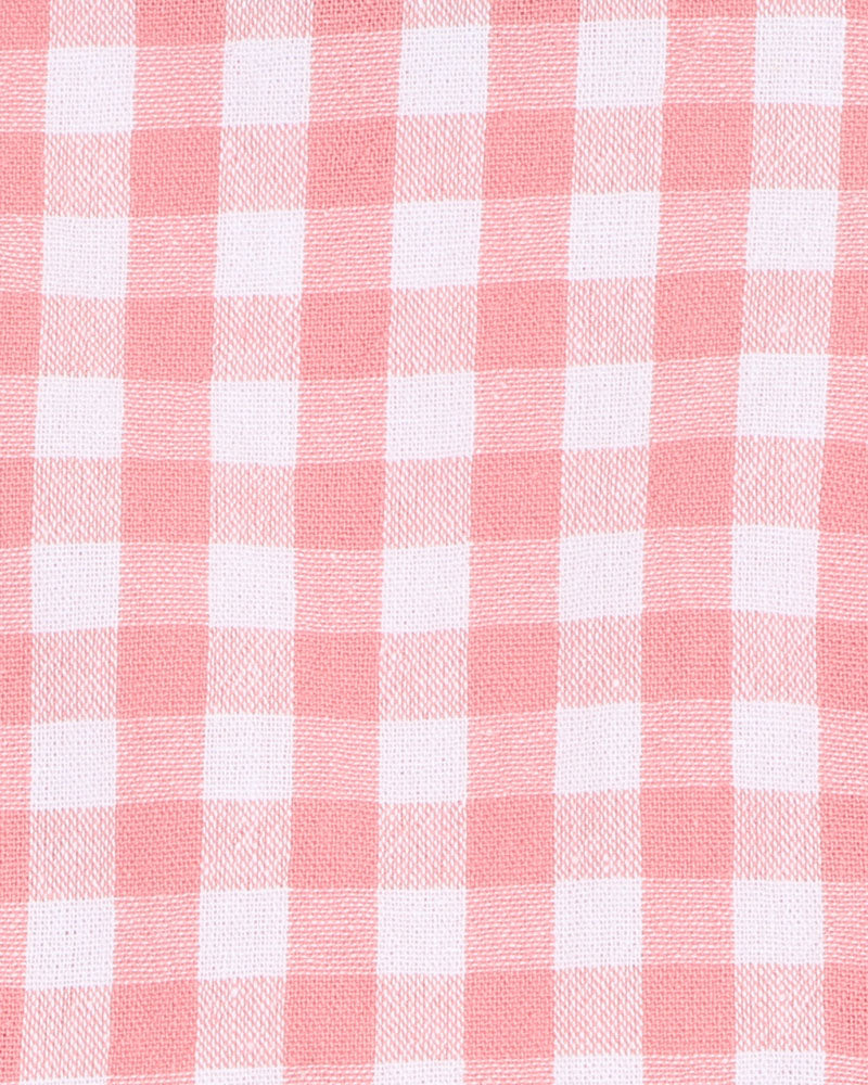 Bebe Lyla Gingham Romper