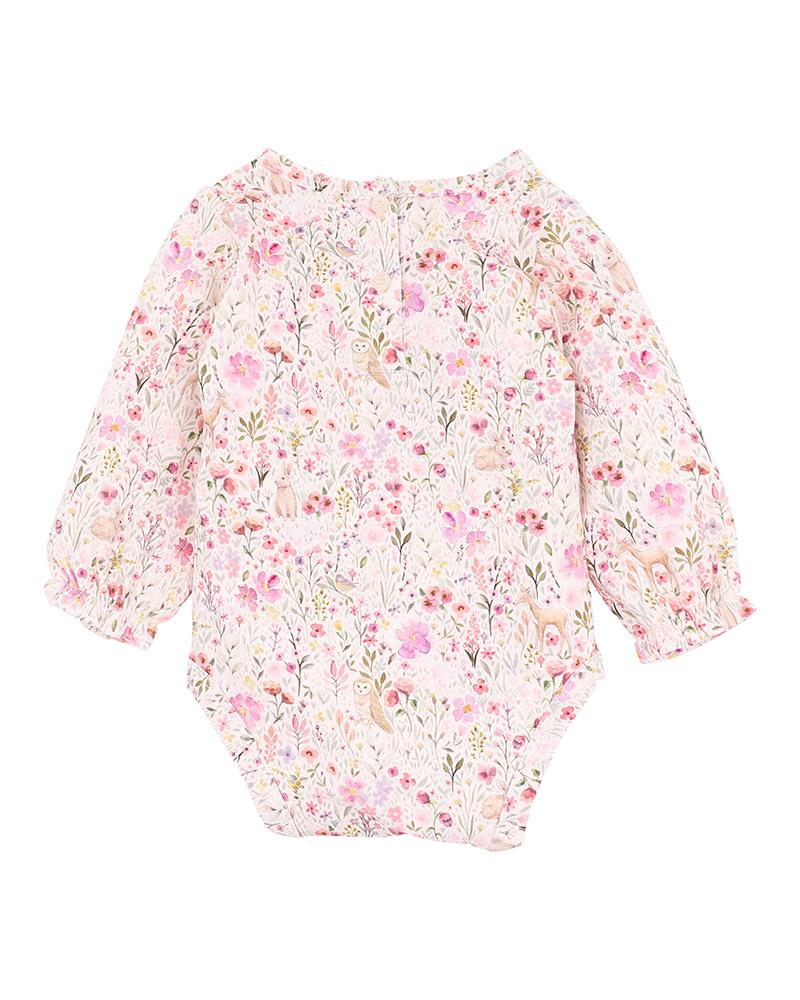 Bebe Flossy Print Bodysuit