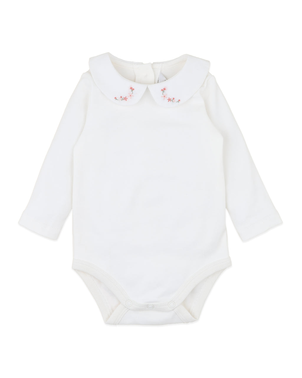 Bebe Gemma Embroidered Collar Bodysuit