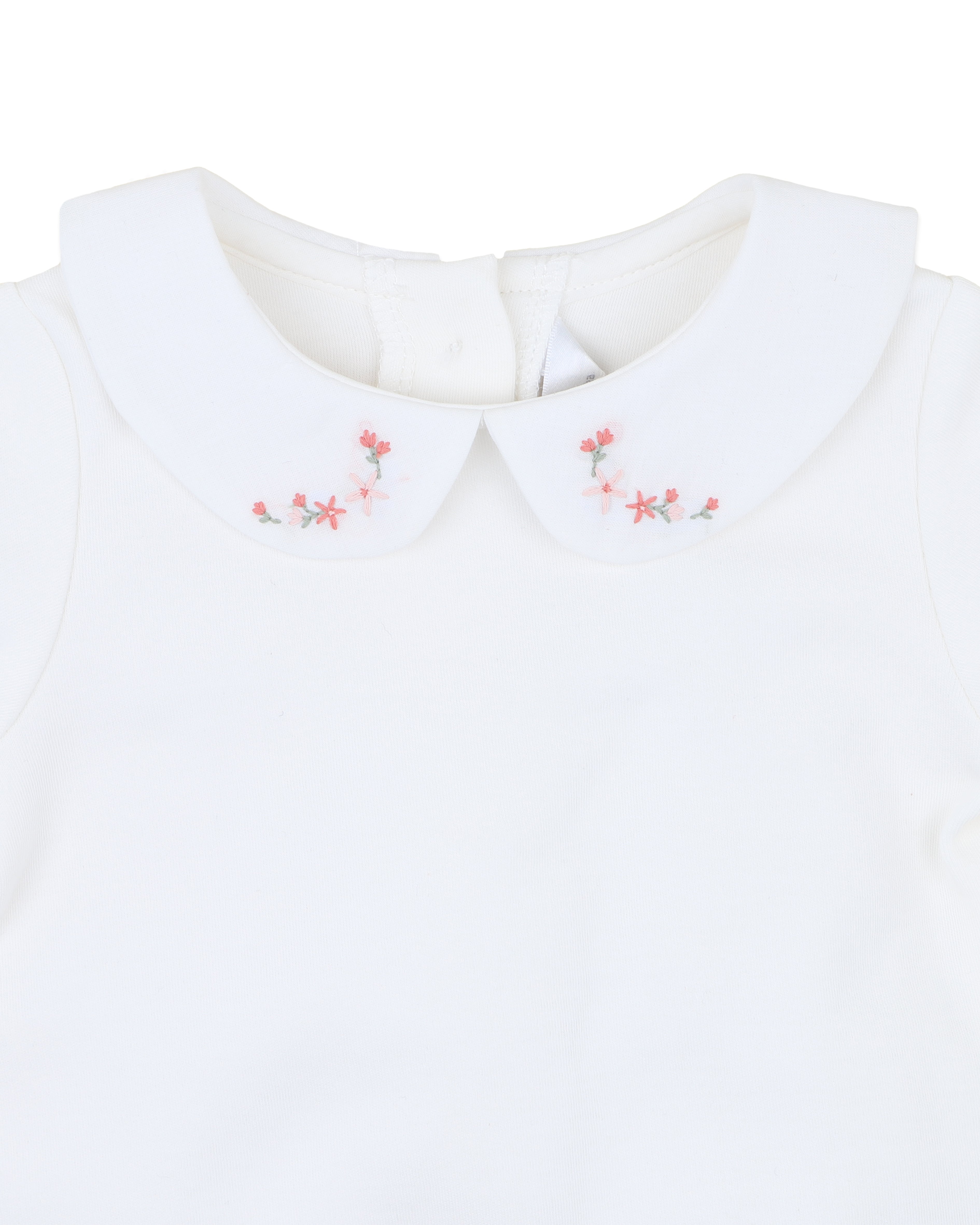 Bebe Gemma Embroidered Collar Bodysuit