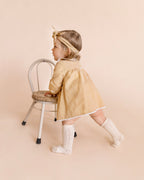 Bebe Winnie Embroidered Gingham Overlay Dress