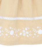 Bebe Winnie Embroidered Gingham Dress