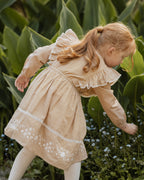 Bebe Winnie Embroidered Gingham Dress