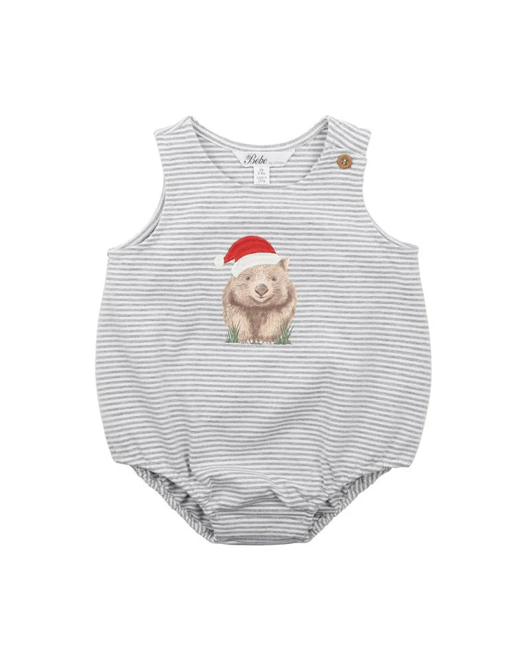 Bebe- Xmas Wombat Bodysuit