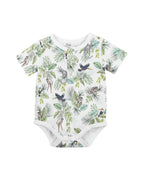 Bebe Milo Henley Bodysuit-Milo Print