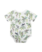 Bebe Milo Henley Bodysuit-Milo Print