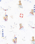 Bebe Axel Print Organic Bodysuit