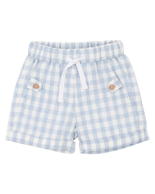 Bebe Axel Check Shorts