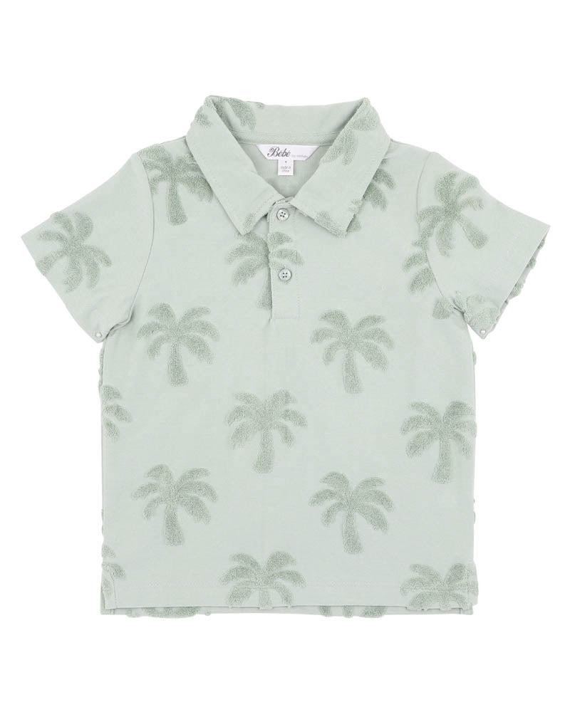 Bebe Ivan Tropical Trees Polo