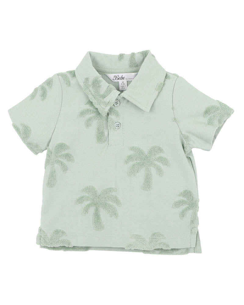 Bebe Ivan Tropical Trees Polo
