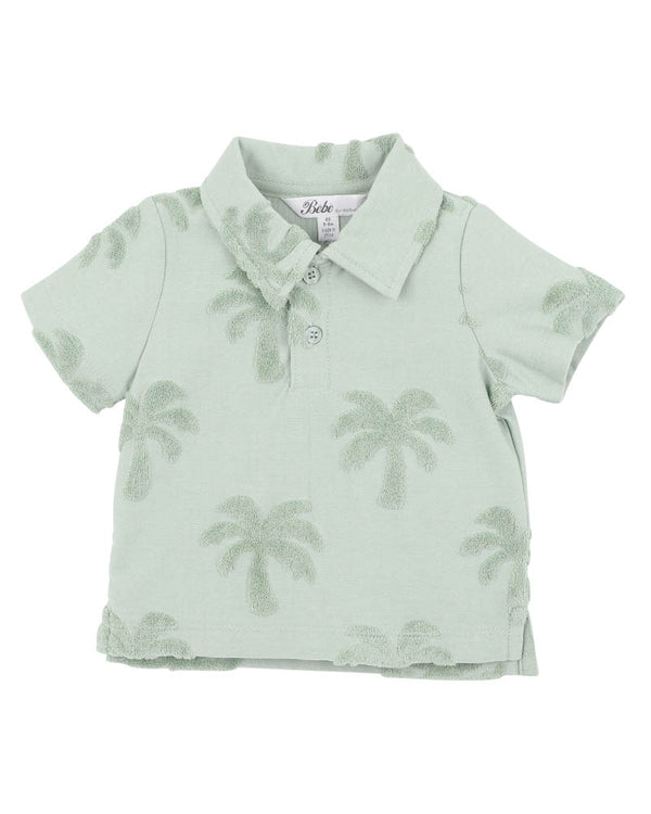 Bebe Ivan Tropical Trees Polo