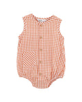 Bebe Harlan Check Bodysuit