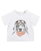 Bebe Haren Aviation Dog Tee