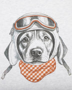Bebe Haren Aviation Dog Tee