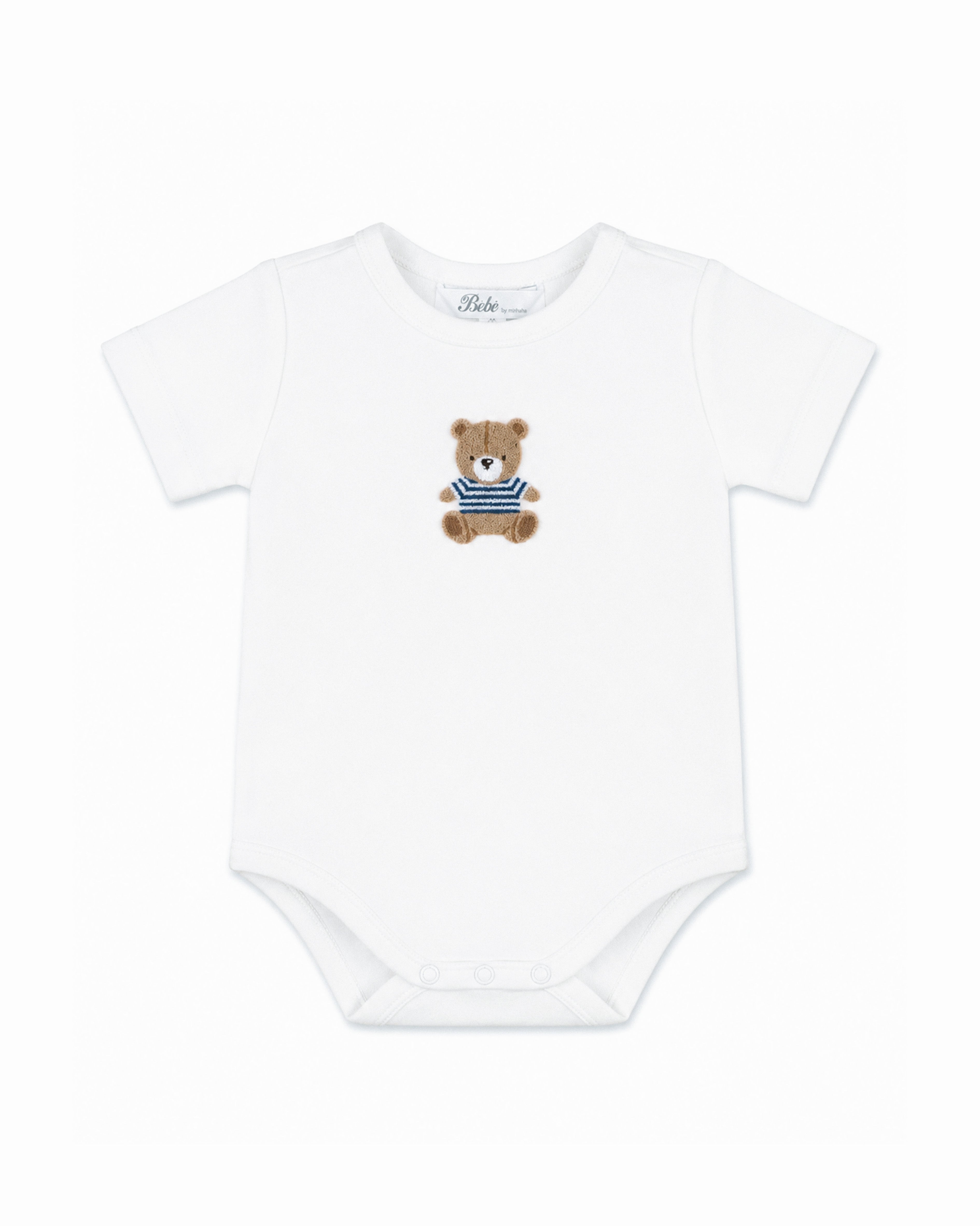 Bebe Brady Organic Bear Bodysuit