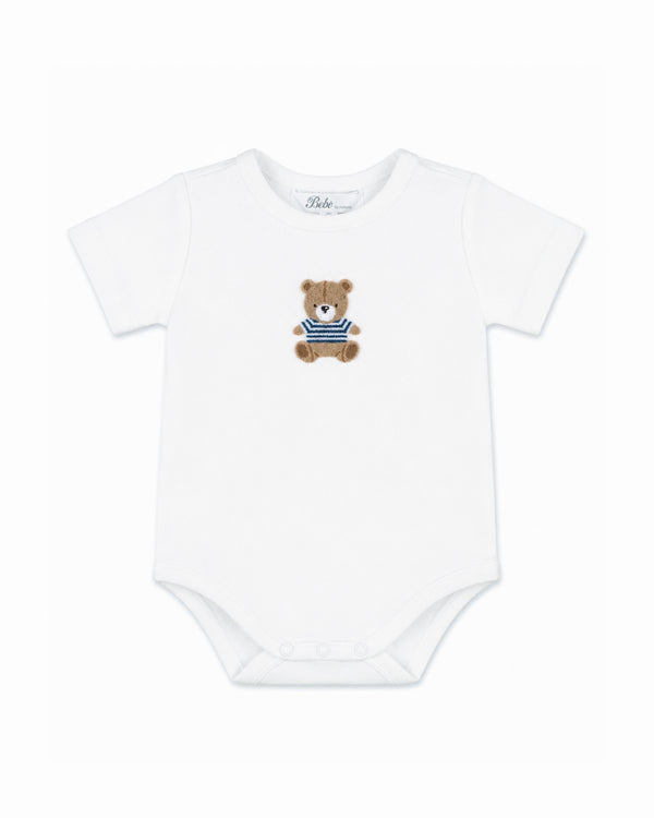 Bebe Brady Organic Bear Bodysuit