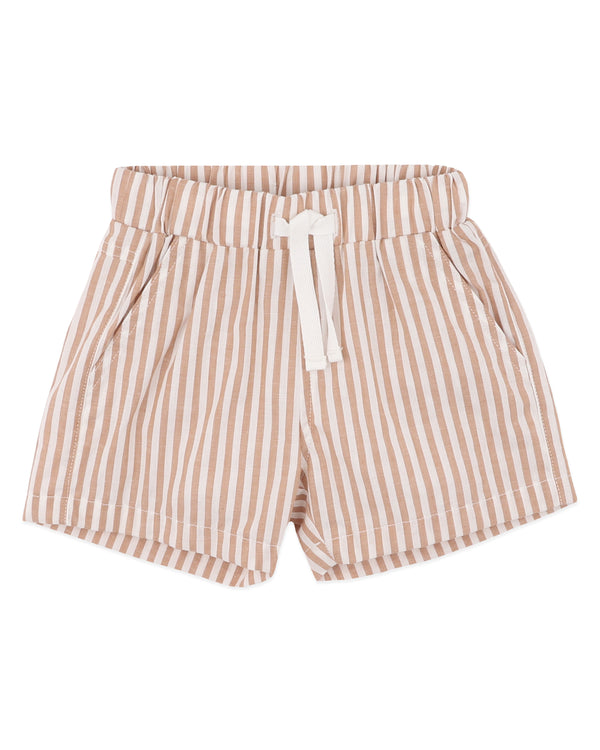 Bebe Brady Stripe Woven Shorts