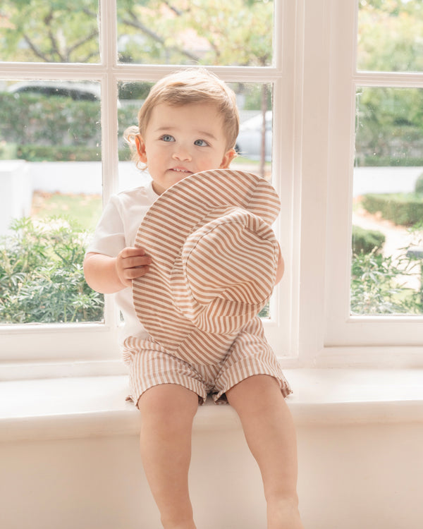 Bebe Brady Stripe Sunhat