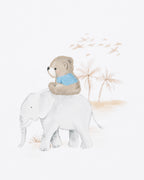 Bebe Brady Organic Bear Tee