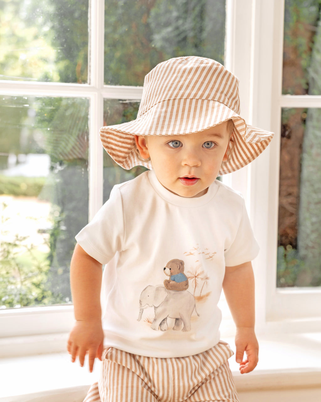 Bebe Brady Organic Bear Tee