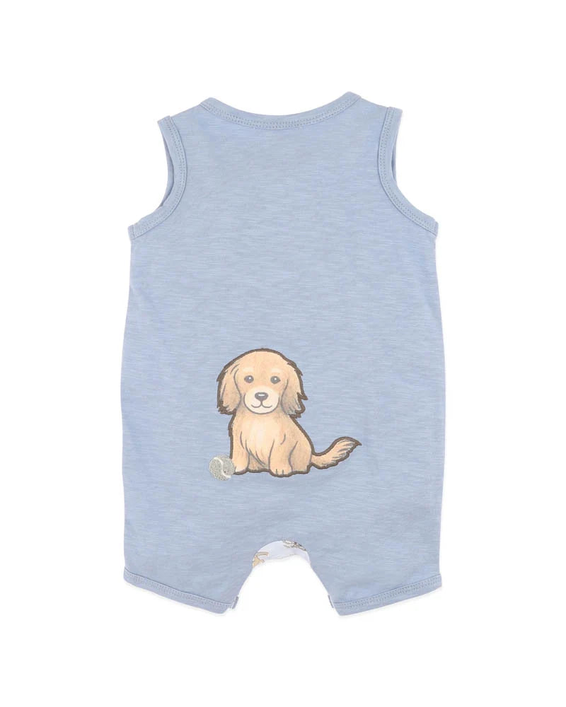 Minihaha Max Print puppy Romper
