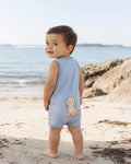Minihaha Max Print puppy Romper