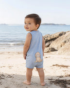 Minihaha Max Print puppy Romper