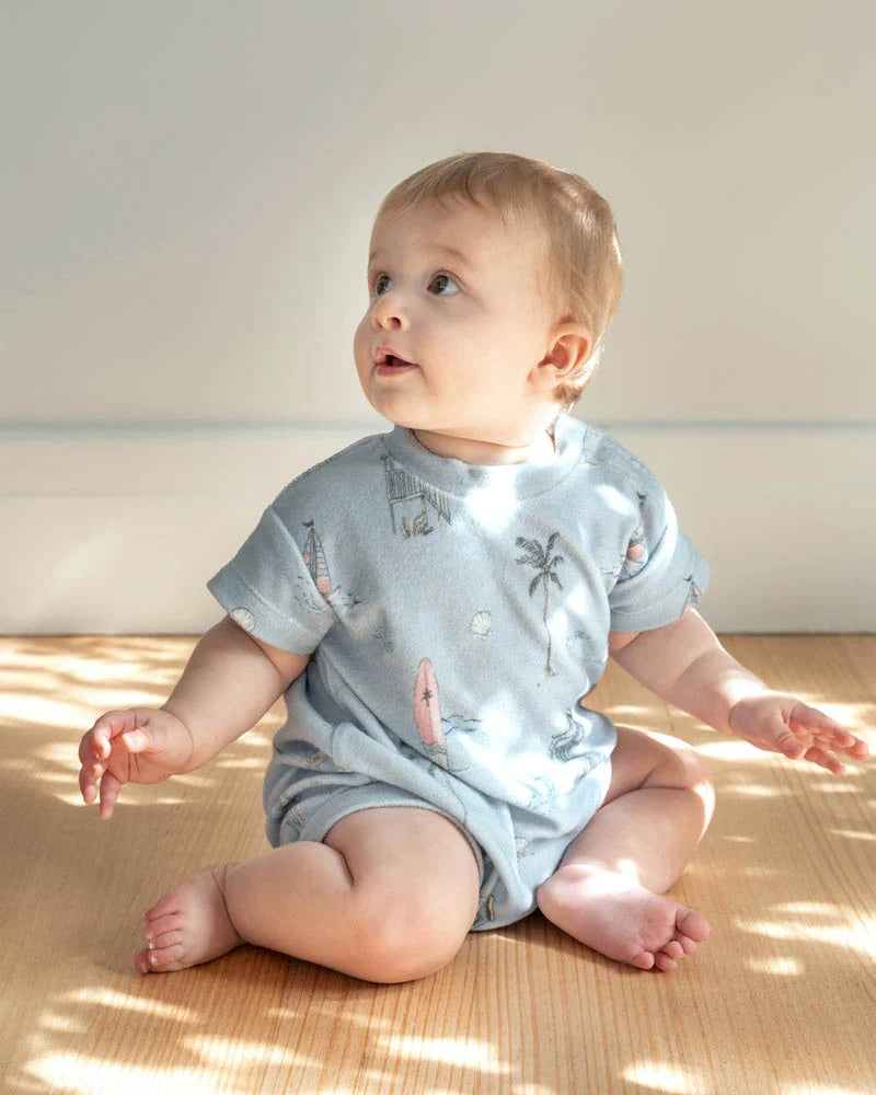 Minihaha Max Terry Beach Romper