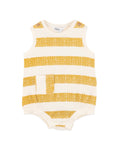 Bebe Sway Organic Stripe Wide Rib Bodysuit