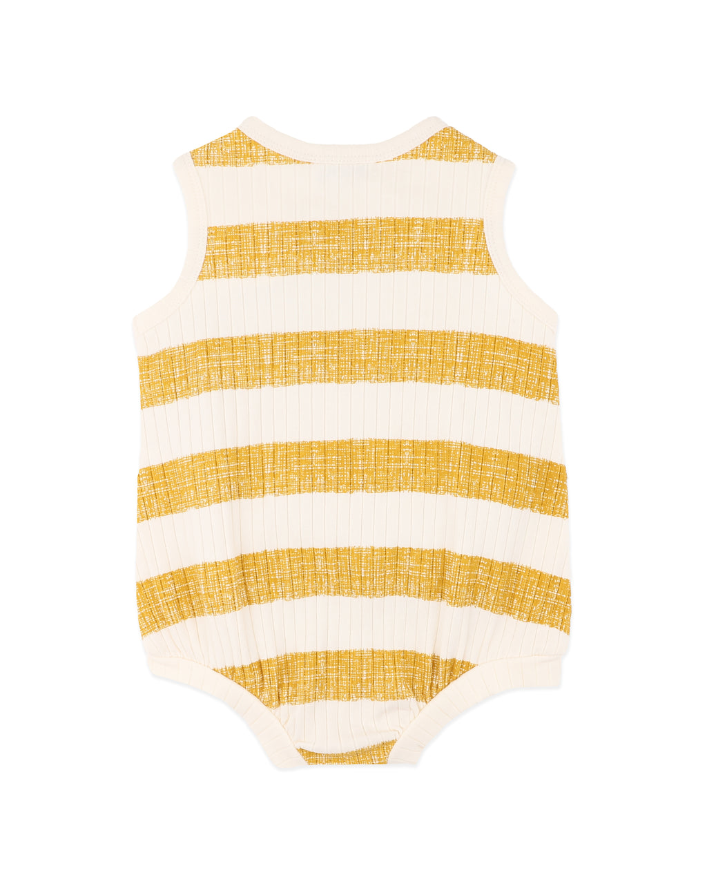 Bebe Sway Organic Stripe Wide Rib Bodysuit