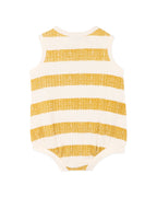 Bebe Sway Organic Stripe Wide Rib Bodysuit