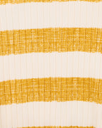 Bebe Sway Organic Stripe Wide Rib Bodysuit