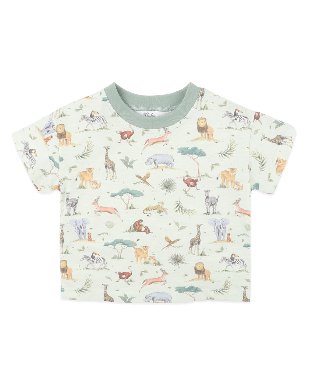 Bebe Sway Organic Print Tee